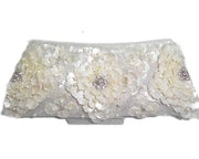 Sea shell Work Hand Clutch Purse