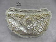 Sea shell Work Hand Clutch Purse