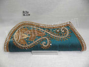 Golden Bead Hand Clutch Purse