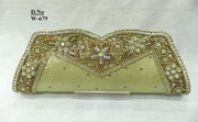 Golden Bead Hand Clutch Purse