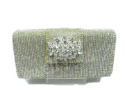 Zircon Work Hand Clutch Purse