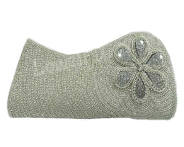 Zircon Work Hand Clutch Purse