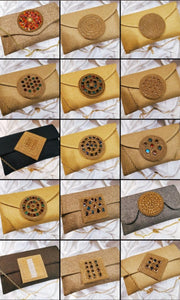 Embroidered Clutch Purses & Handbags