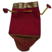 VELVET BAG WITH NET