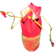 VELVET BAG WITH NET