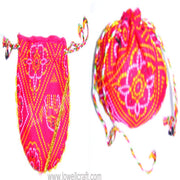 BANDANI PRINT DRAWSTRING BAG