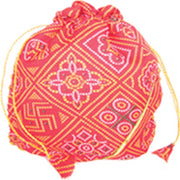 BANDANI PRINT DRAWSTRING BAG
