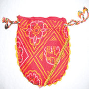 BANDANI PRINT DRAWSTRING BAG