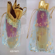 MEDIUM SIZE ORGANZA BAG WITH PRINT