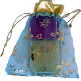 MEDIUM SIZE ORGANZA BAG WITH PRINT