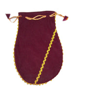 VELVET DRAWSTRING BAG POT SHAPE