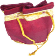 SQUARE BASE SMALL ORGANZA POUCH