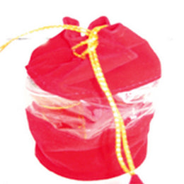 PVC WINDOW VELVET POUCH