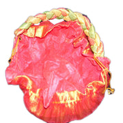 PLAIN ORGANZA POUCH WITH BRAID HANDLE