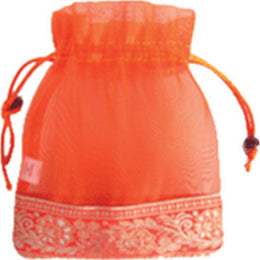 ORGANZA POUCH WITH 1 BORDER