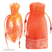 ORGANZA POUCH WITH 1 BORDER