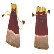 GOLDEN NET VELVET POUCH