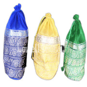 LARGE ORGANZA POUCH WITH 5 BORDER