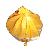LARGE ORGANZA POUCH WITH 5 BORDER