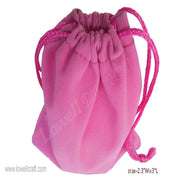 PINK VELVET JEWELERY POUCH