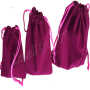 VELVET DRAWSTRING BAG