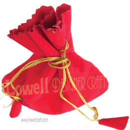 CUTWORK VELVET JEWELERY POUCH