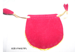SMALL SIZE COIN GIFT VELVET POUCH