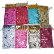 SMALL SIZE PRINTED ORGANZA POUCH