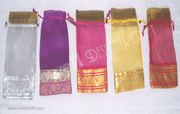 MEDIUM ORGANZA BAG WITH 1 BORDER