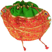 ZARI EMBROIDERY GIFT BAG