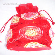 FLOWER DESIGN GIFT BAG