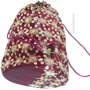 LARGE SEQUENCE DRAWSTRING GIFT POUCH