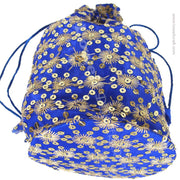 LARGE SEQUENCE DRAWSTRING GIFT POUCH