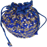 LARGE SEQUENCE DRAWSTRING GIFT POUCH