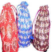 LARGE SEQUENCE DRAWSTRING GIFT POUCH
