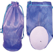 PLAIN ORGANZA POUCH ROUND BASE