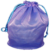 PLAIN ORGANZA POUCH ROUND BASE
