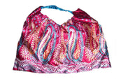 SATIN BEACH BAG