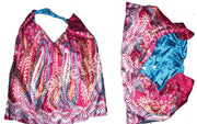 SATIN BEACH BAG