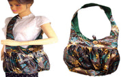 SATIN HANDI SHOULDER BAG