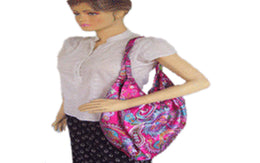 BANANA SHAPE SHOULDER BAG