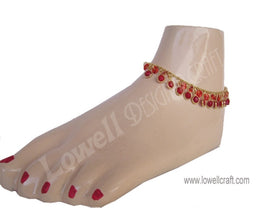 GLASS BEAD ANKELET
