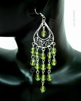 GLASS BEAD EARING