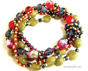 GLASS BEAD BRACELET