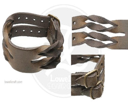 LEATHER BRACELET BRAIDED
