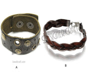 BROWN LEATHER BRACELET
