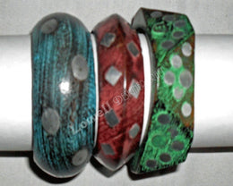 PAINTED WOODEN BANGLE