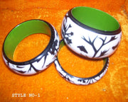 PRINTED WOODEN BANGLE