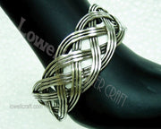 BRASS WIRE CUFF