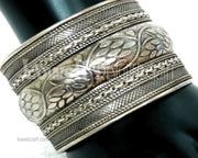 SILVER BRASS CUFFLINK